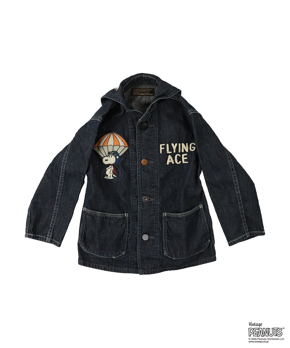 8oz Denim SNOOPY Jacket