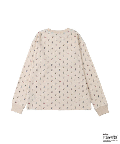 Waffle SNOOPY Tee(LADIES)