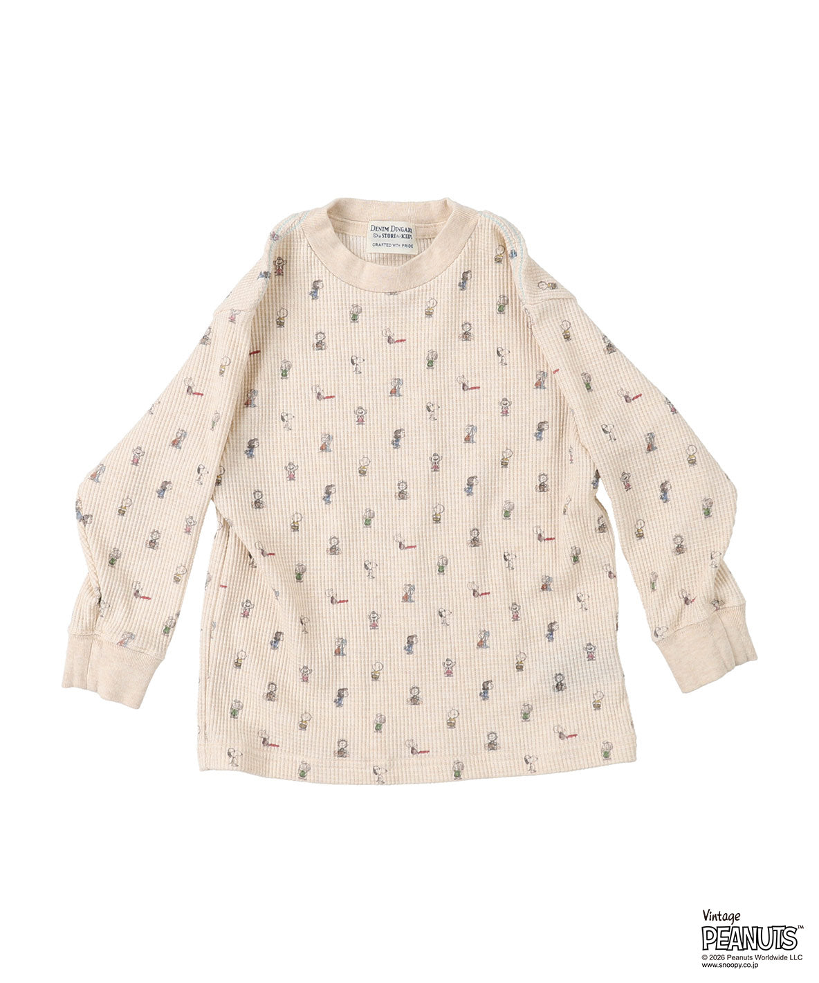 Waffle SNOOPY Tee(LADIES)