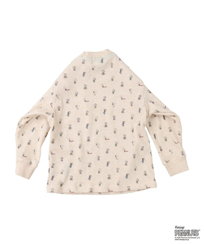Waffle SNOOPY Tee(LADIES)