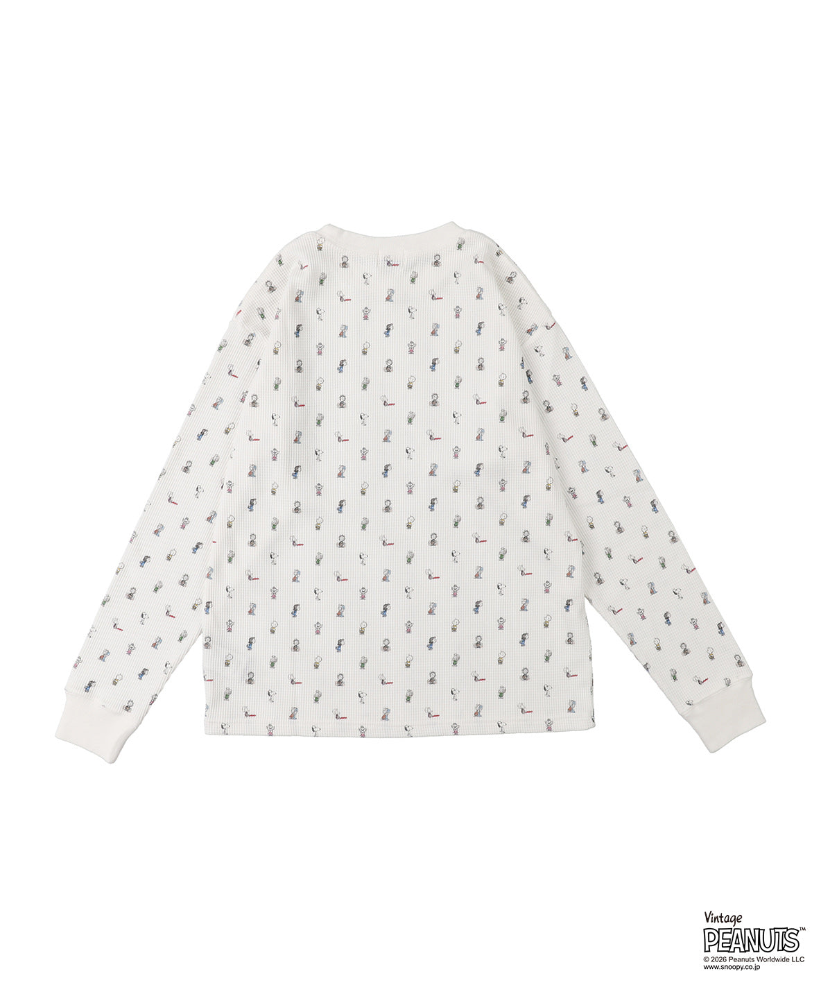 Waffle SNOOPY Tee(LADIES)