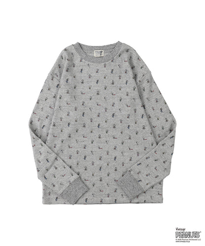 Waffle SNOOPY Tee(LADIES)