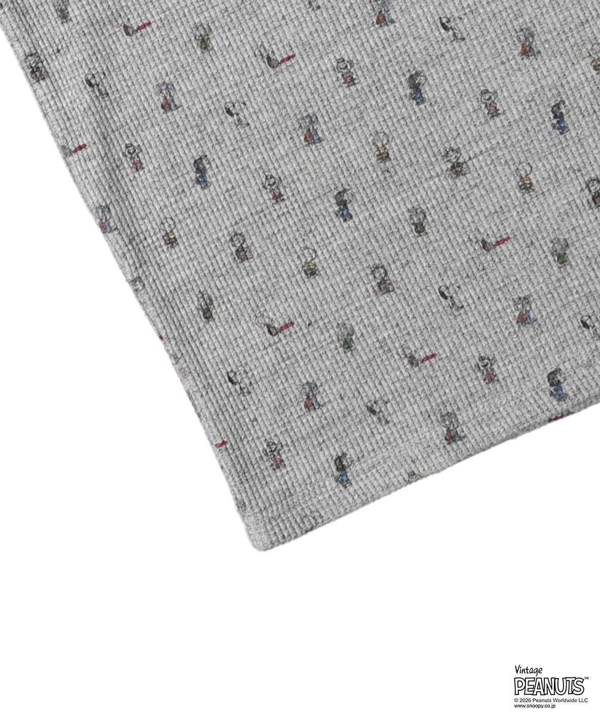 Waffle SNOOPY Tee(LADIES)