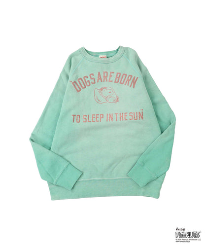 Vintage Pile SNOOPY SLEEP Sweatshirt(LADIES)
