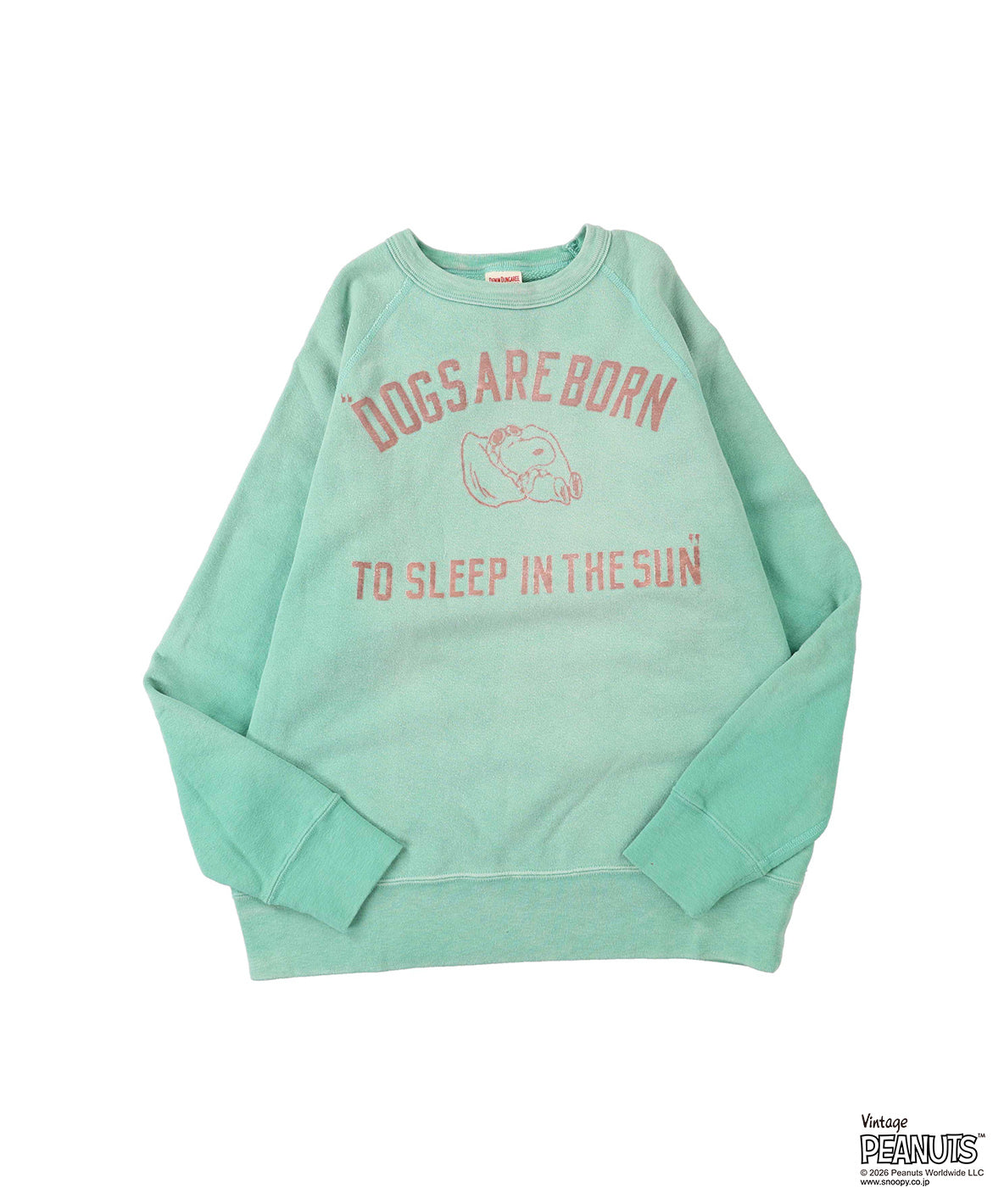Vintage Pile SNOOPY SLEEP Sweatshirt(MENS)