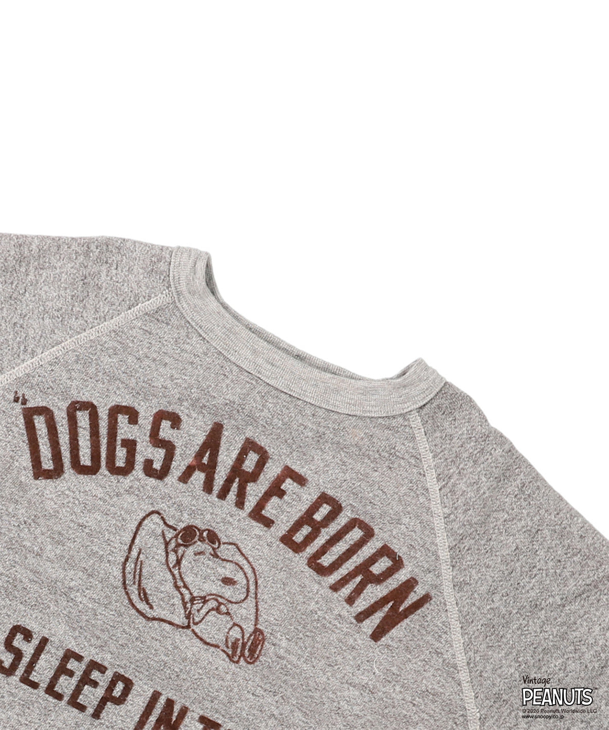 Vintage Pile SNOOPY SLEEP Sweatshirt(MENS)