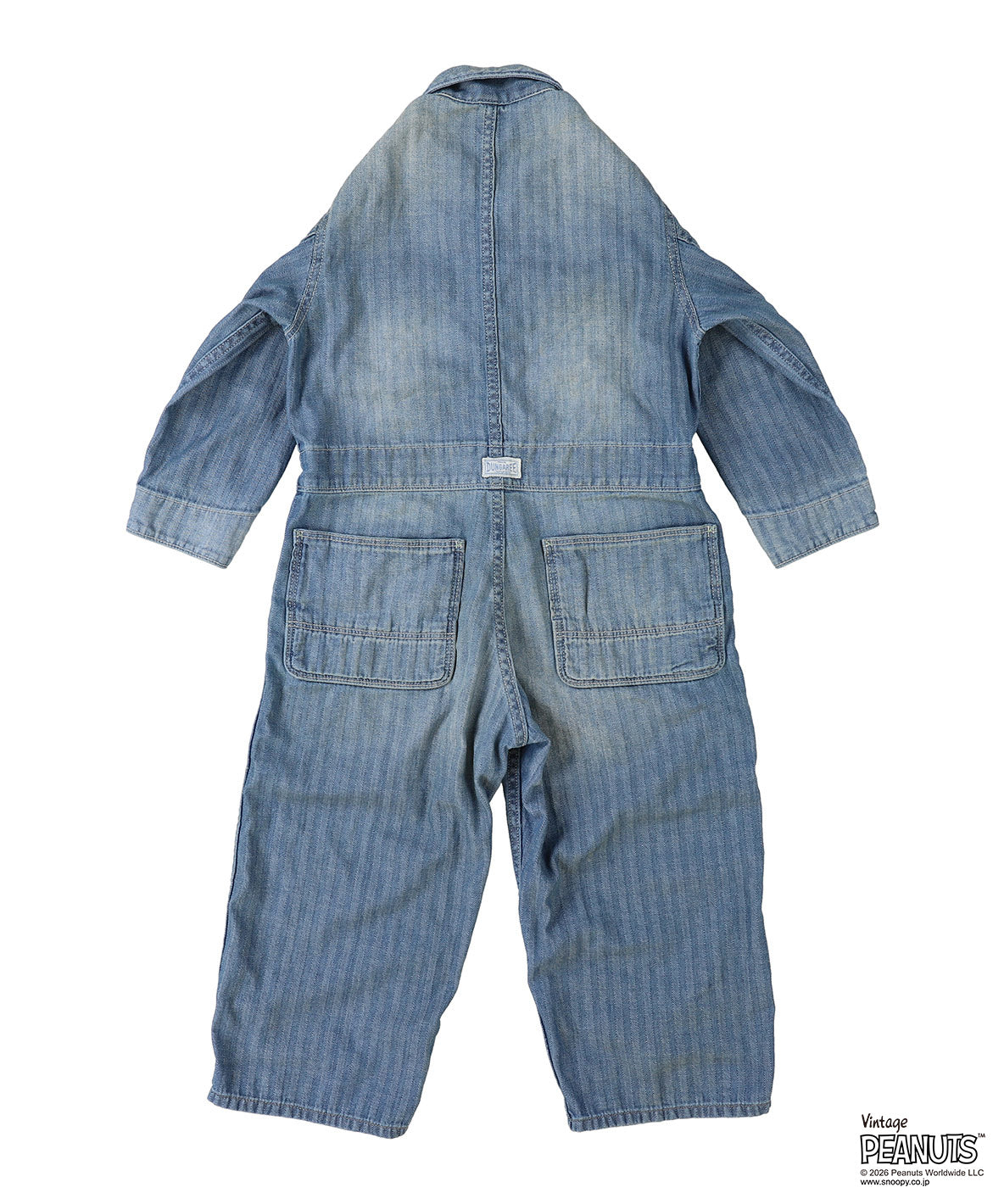 Herringbone SNOOPY Overalls