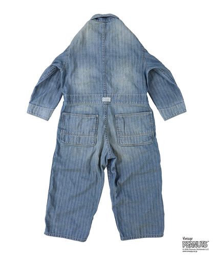 Herringbone SNOOPY Overalls