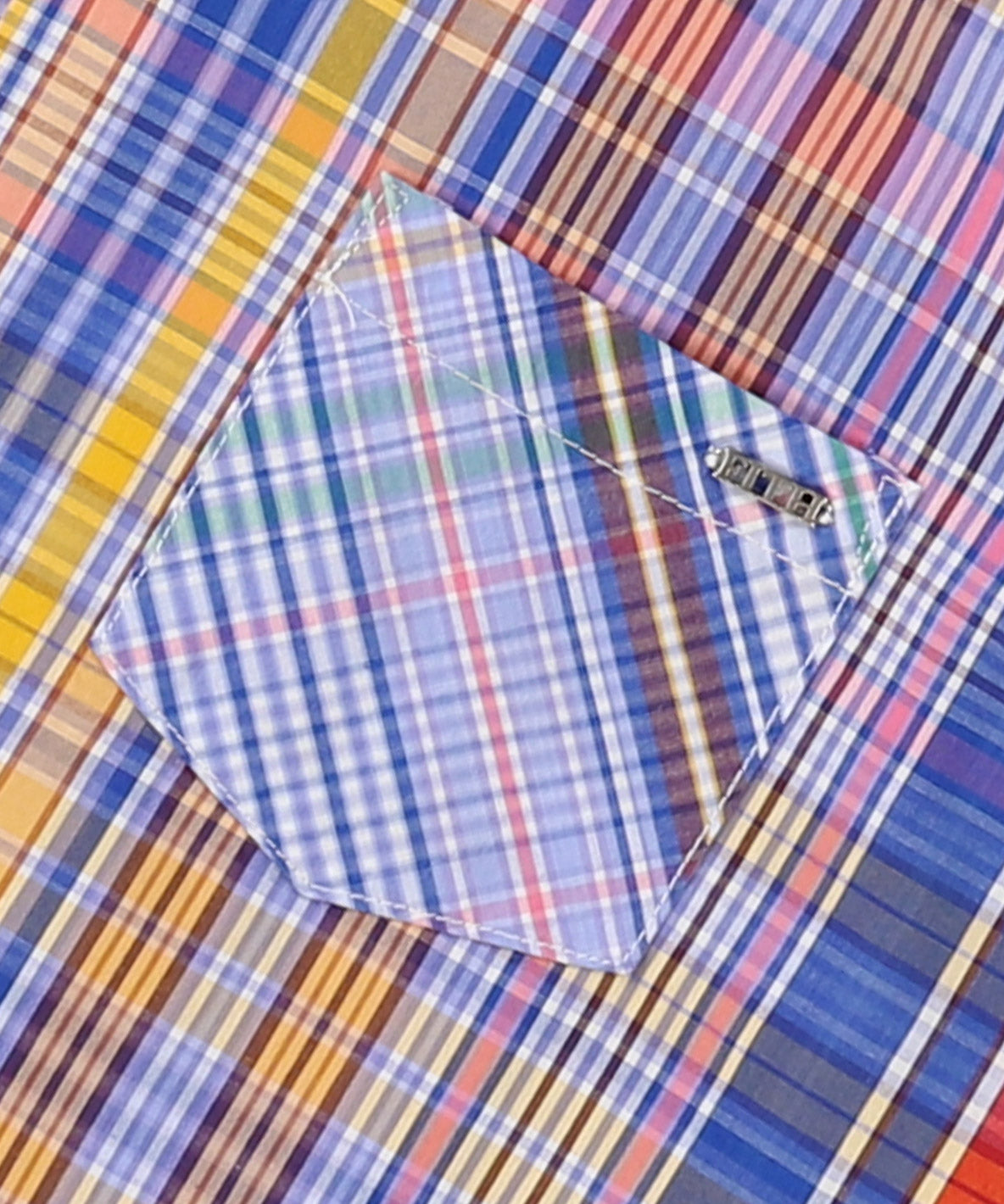 Big Checked Short Sleeve Shirt