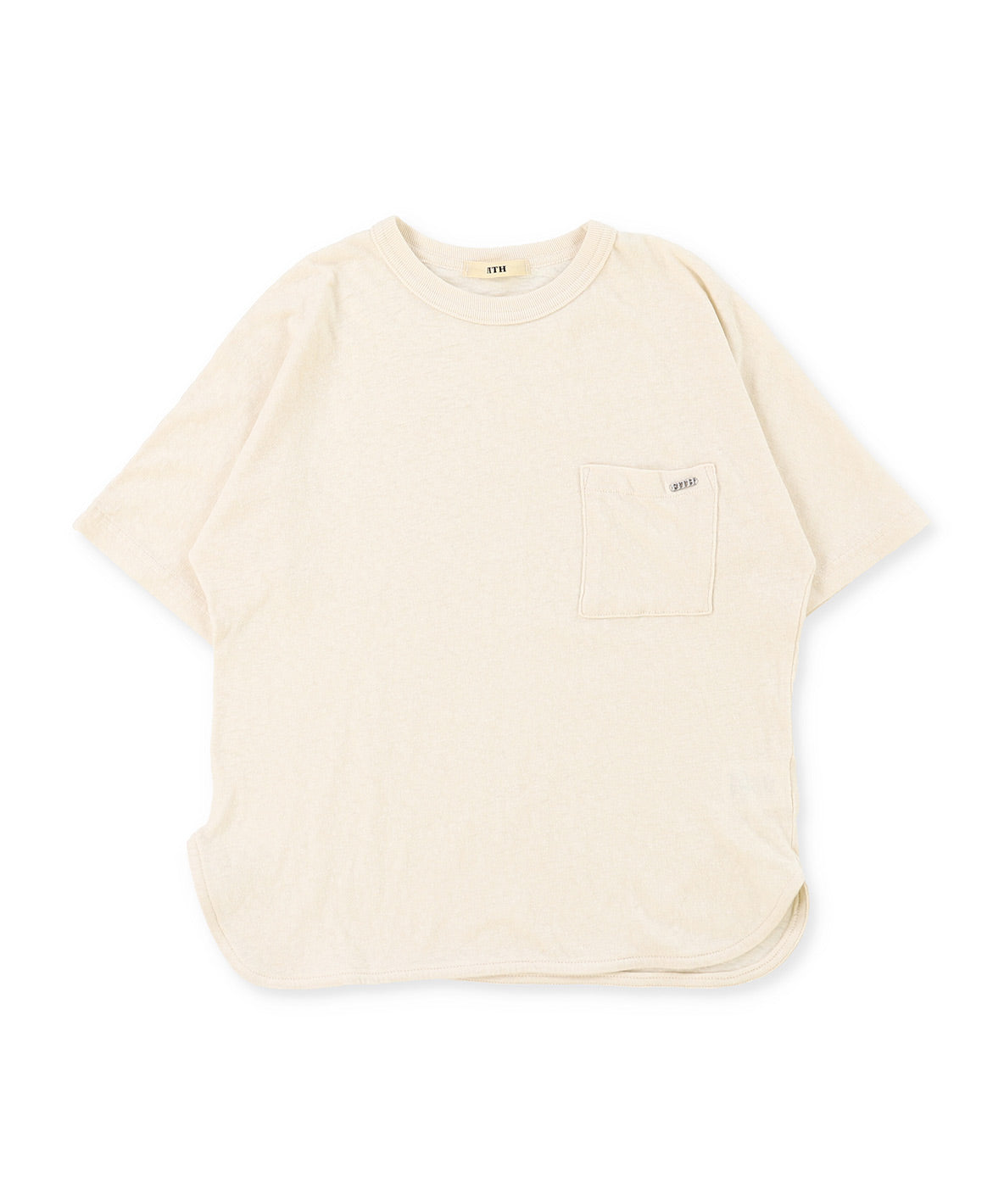 Recycled Cotton Jersey Pocket Tee
