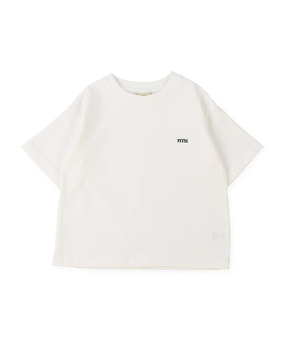 Smooth Cotton Jersey One point Tee