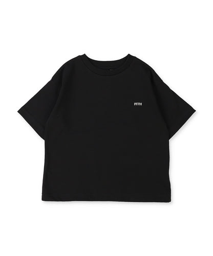 Smooth Cotton Jersey One point Tee