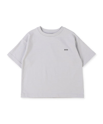 Smooth Cotton Jersey One point Tee