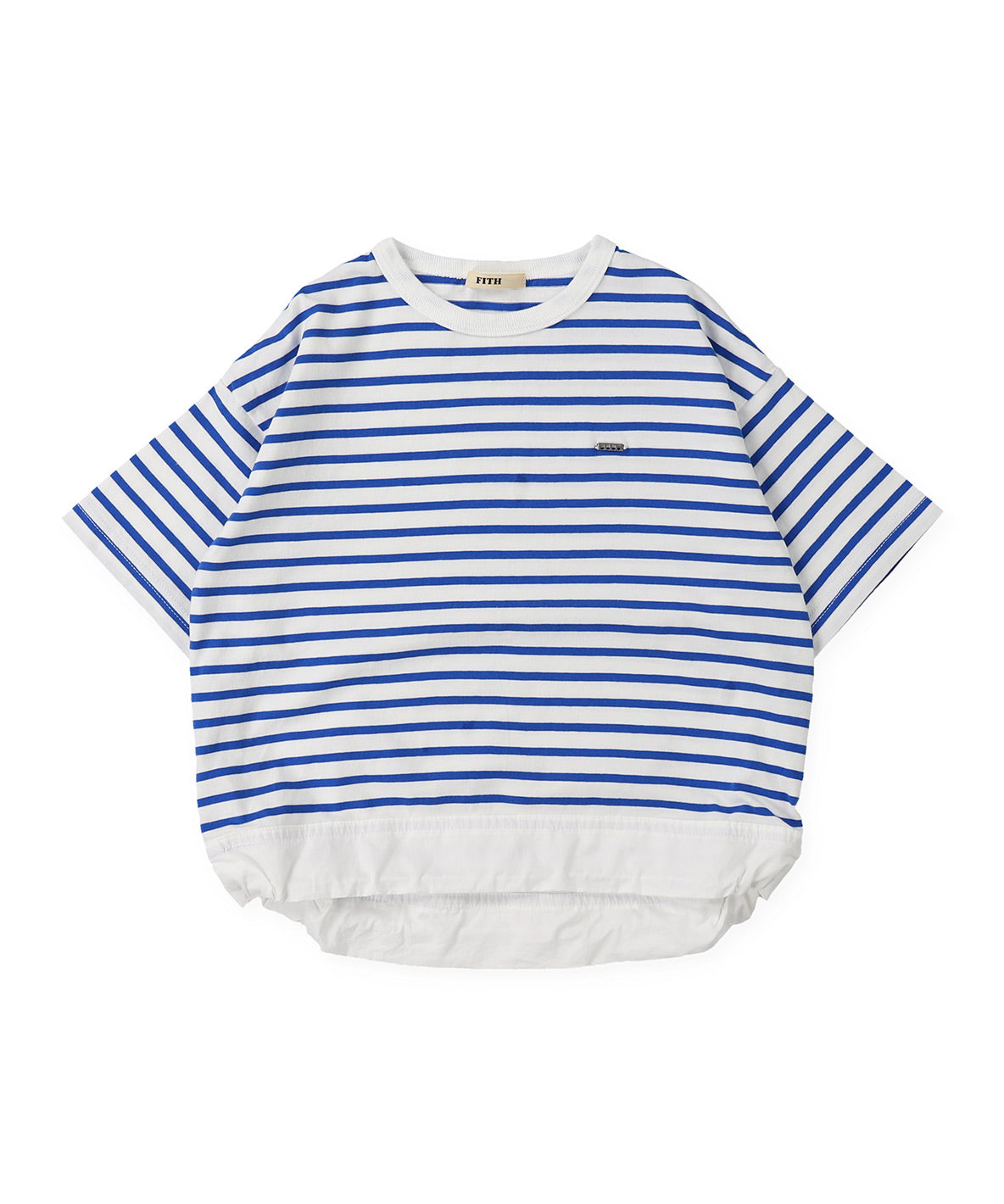 Striped and Typewriter Tee
