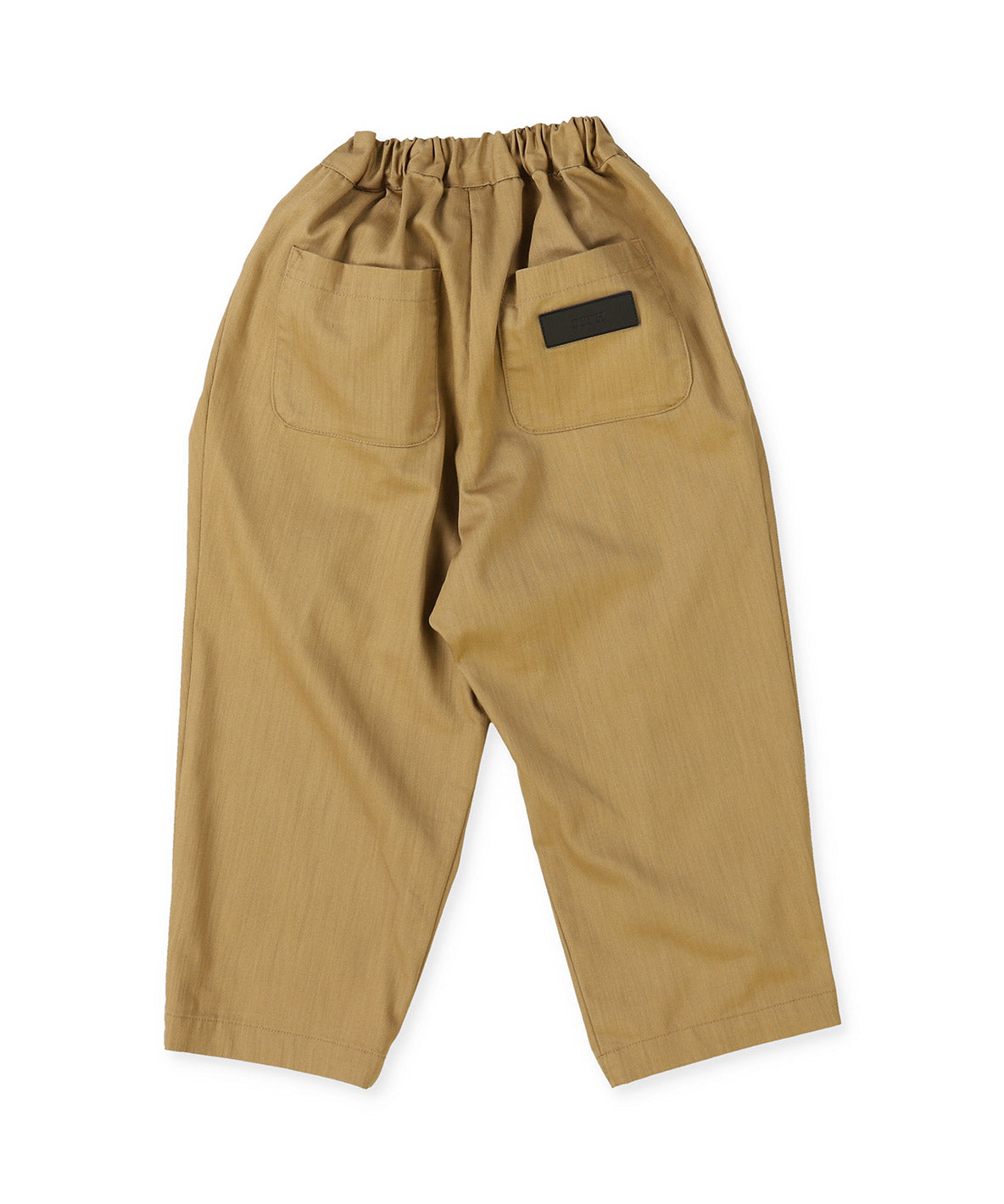 W Slab Chambray Tuck Pants