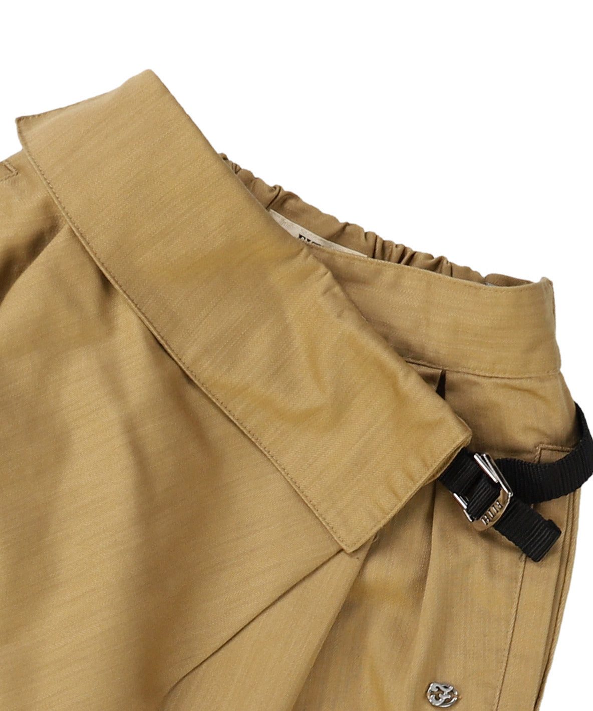 W Slab Chambray Tuck Pants