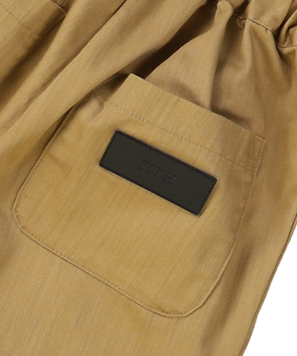 W Slab Chambray Tuck Pants