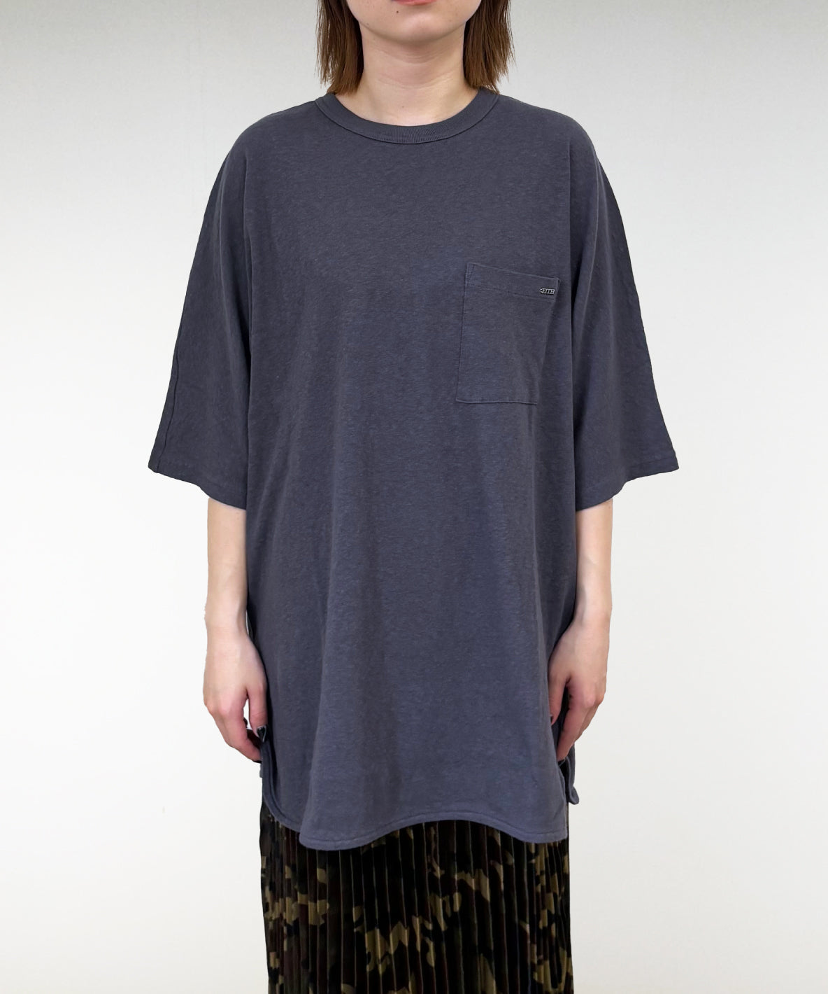 Recycled Cotton Jersey Pocket Tee