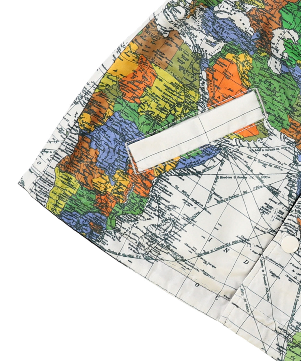 Map Reversible Coach Jacket