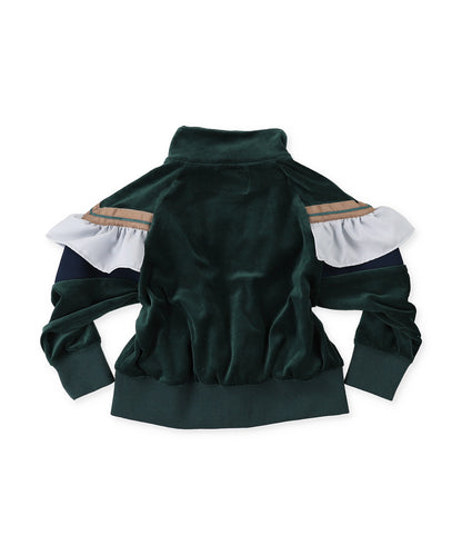 Velour Frill Jacket