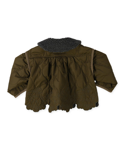 Scallaped Quilt Jacket