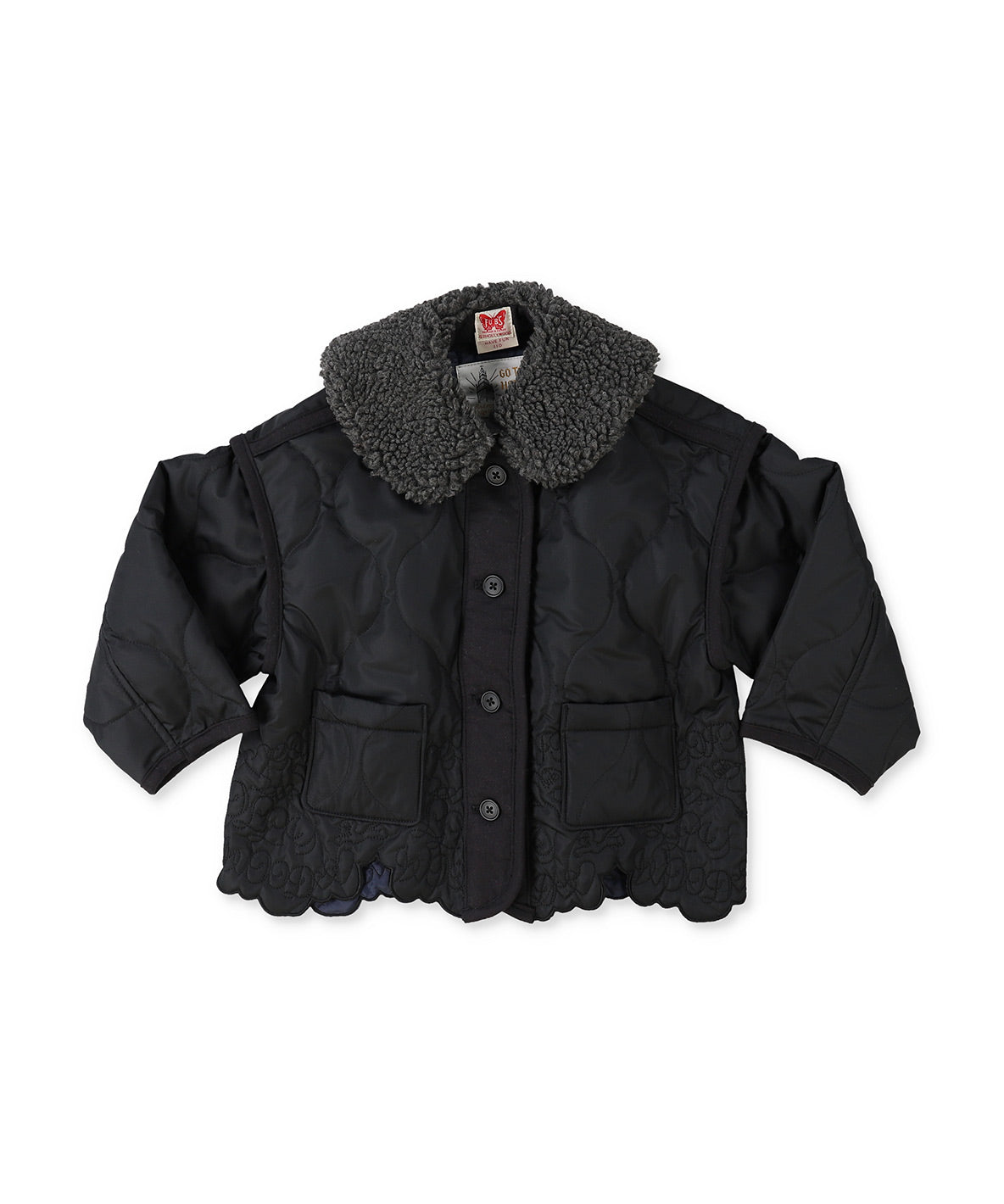 Scallaped Quilt Jacket