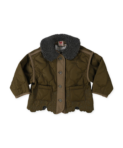 Scallaped Quilt Jacket