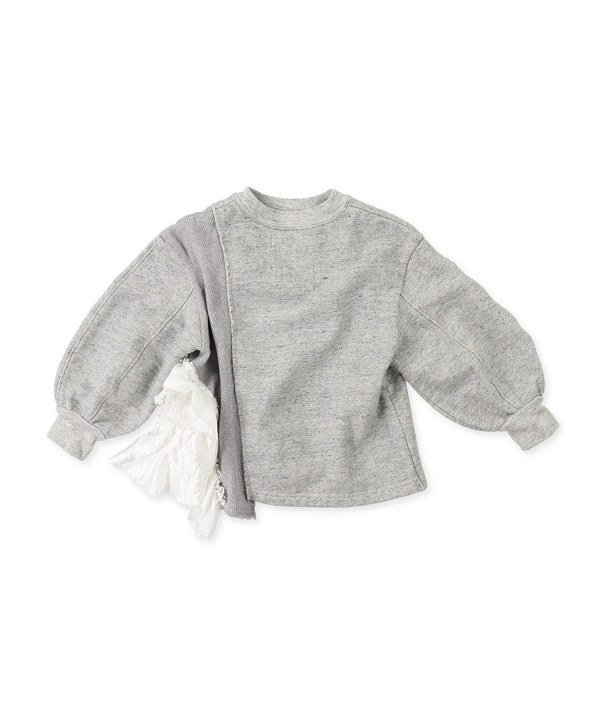 Assymetry Frill Sweatshirt