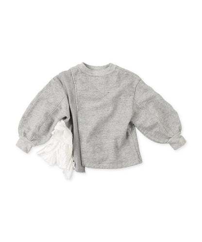 Assymetry Frill Sweatshirt