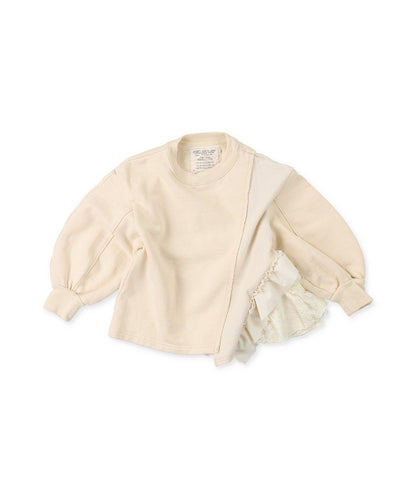 Assymetry Frill Sweatshirt