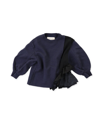 Assymetry Frill Sweatshirt