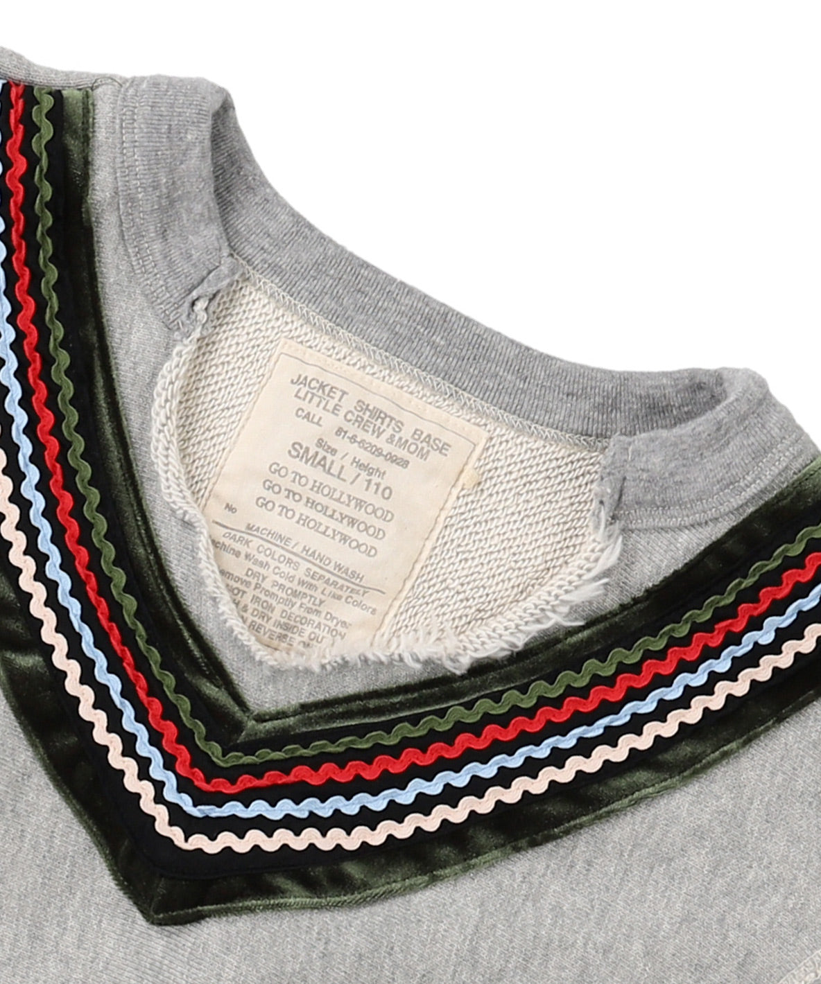 Vintage Fleece College Sweatshirt