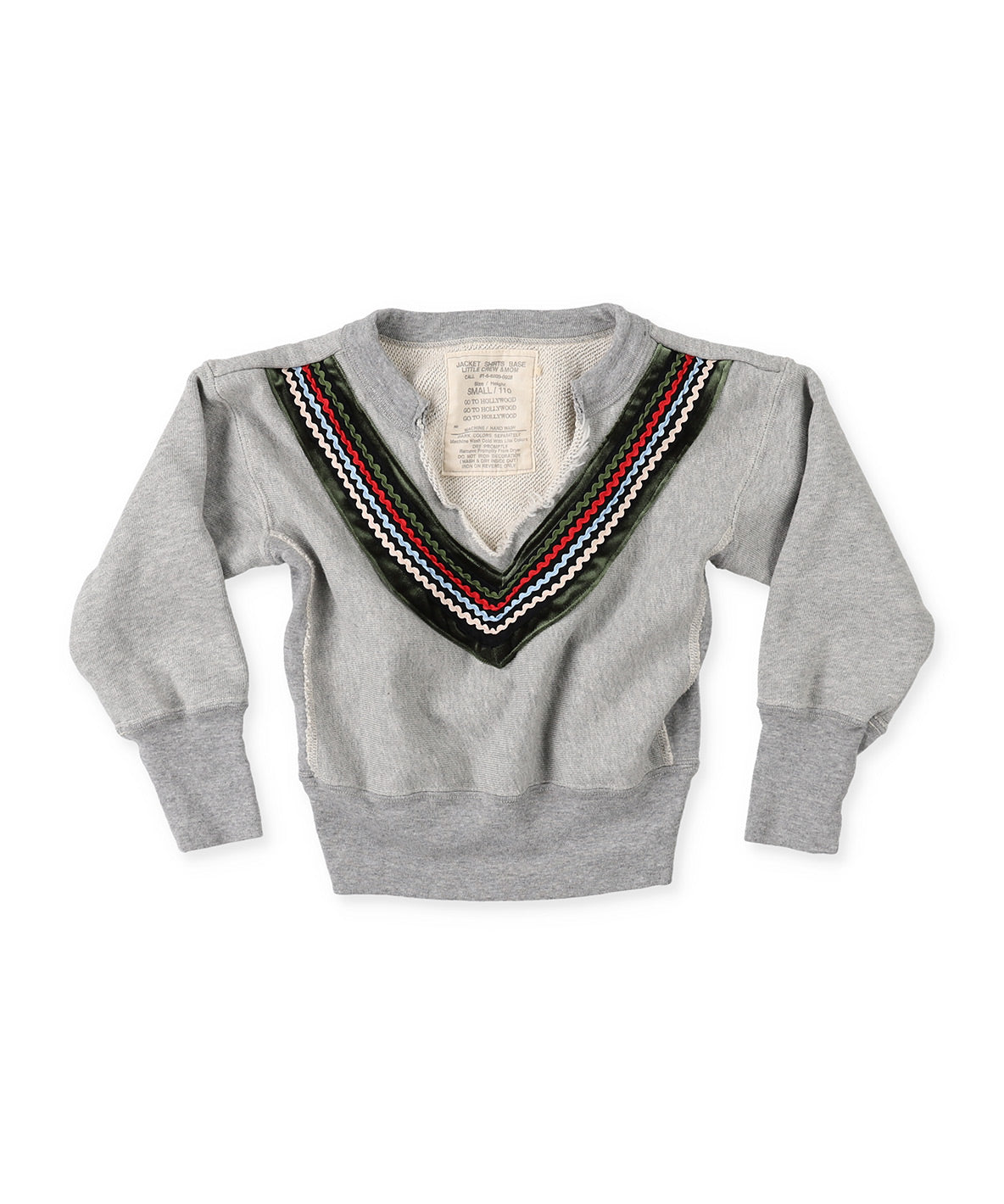 Vintage Fleece College Sweatshirt