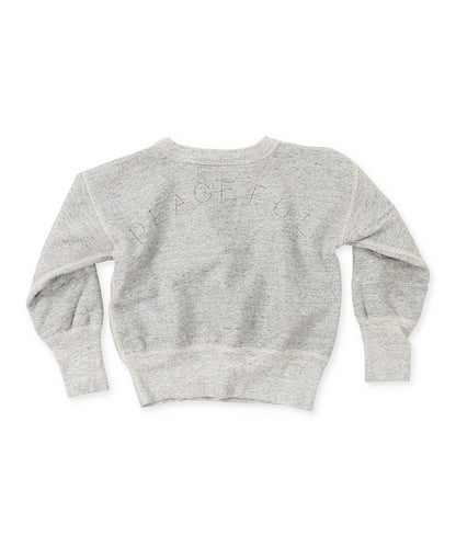 Brushed Fleece Ribbon Sweat Shirt