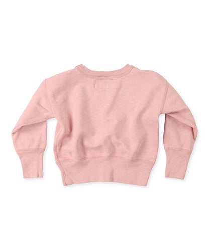 Brushed Fleece Ribbon Sweat Shirt