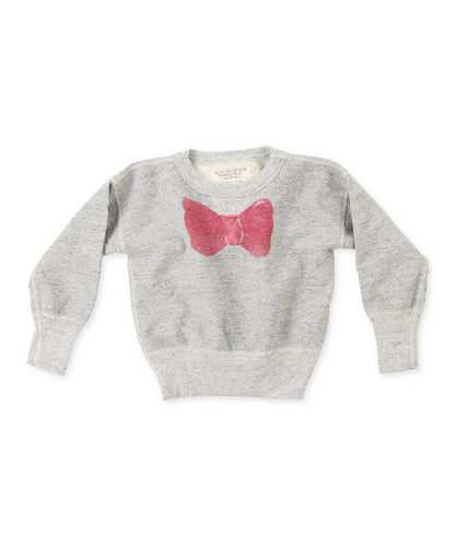 Brushed Fleece Ribbon Sweat Shirt