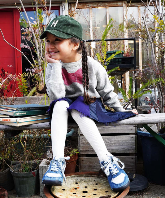 Brushed Fleece Ribbon Sweatshirt