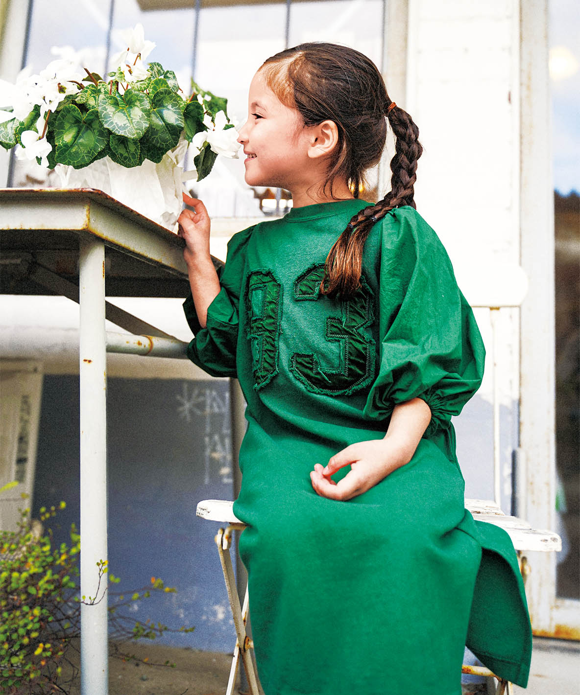 Numbering Sweat Dress