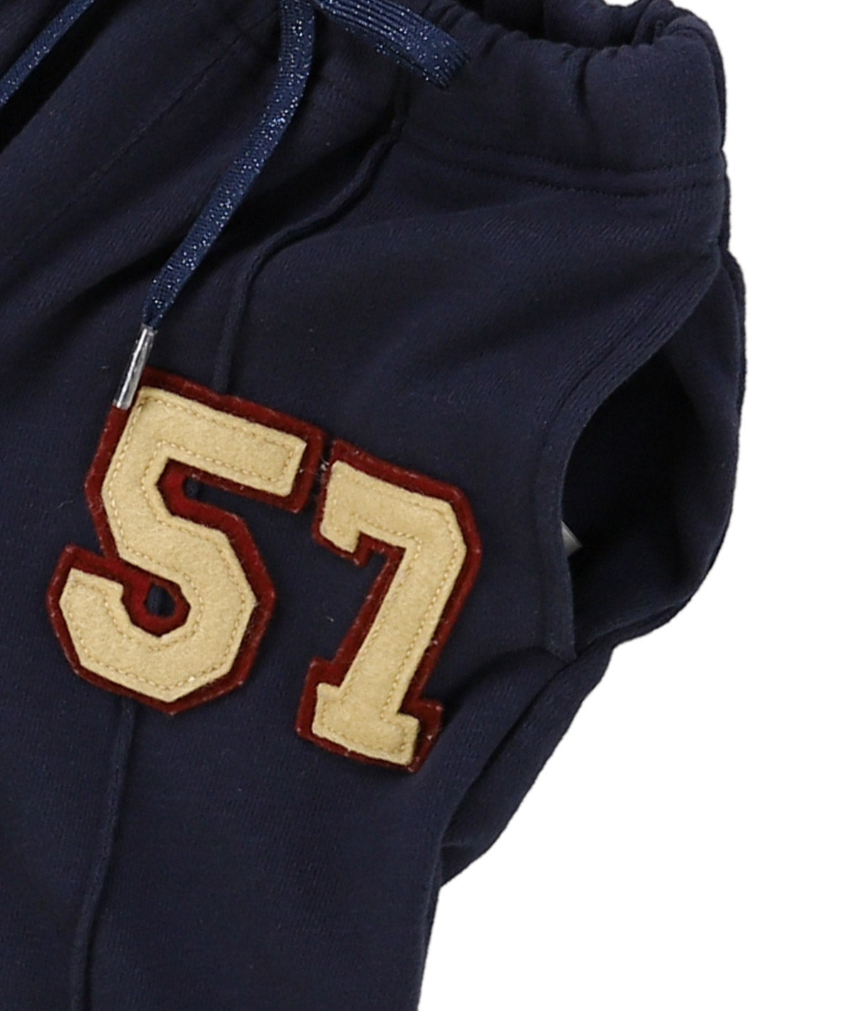 Brushed Fleece Patch Sweatpants