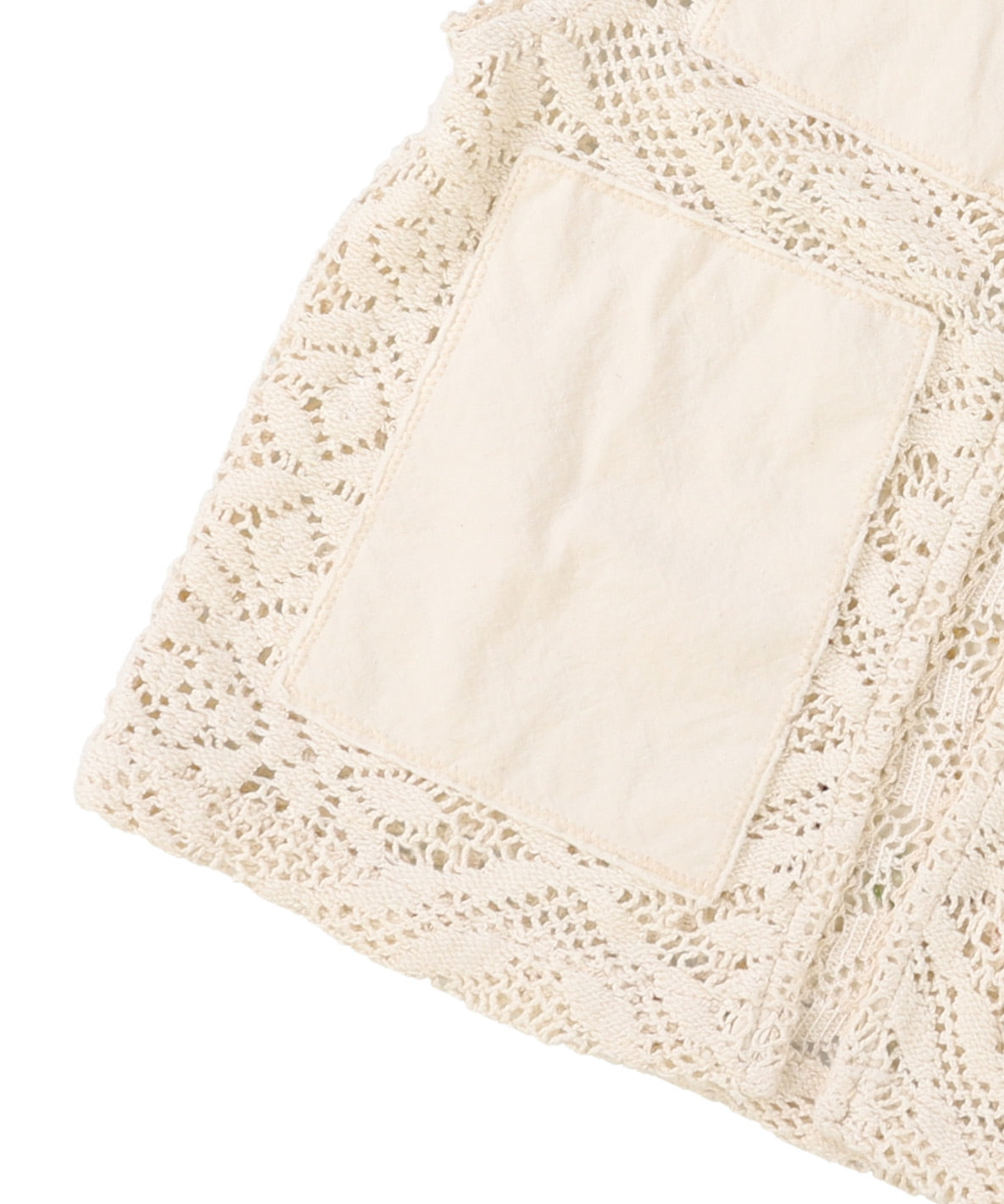 Knit Lace Embroidery Pullover