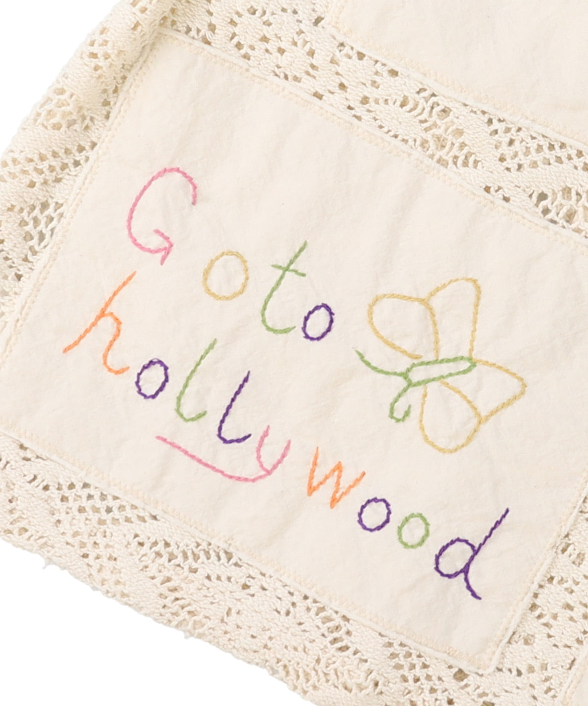 Knit Lace Embroidery Pullover