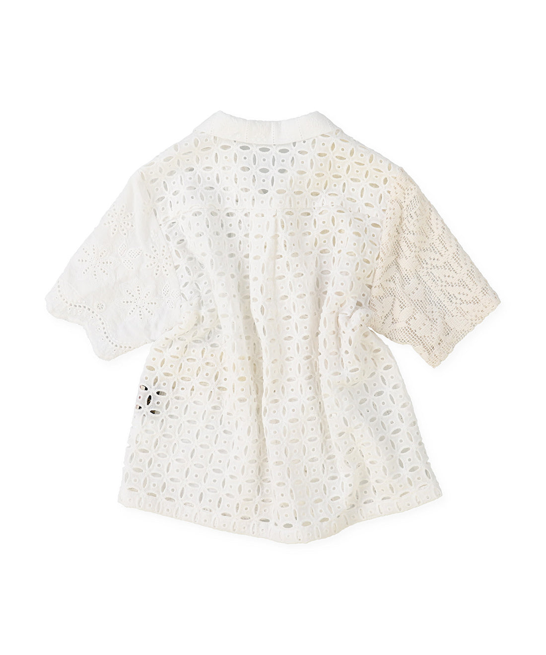 Patchwork Lace Shirt – FITH ONLINE STORE