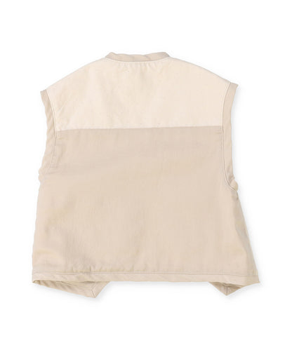 Uneven-nep Vintage Vest