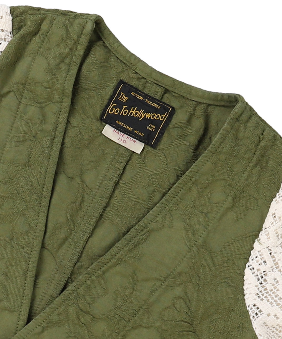 Gobelin Pattern Chambray Jacket