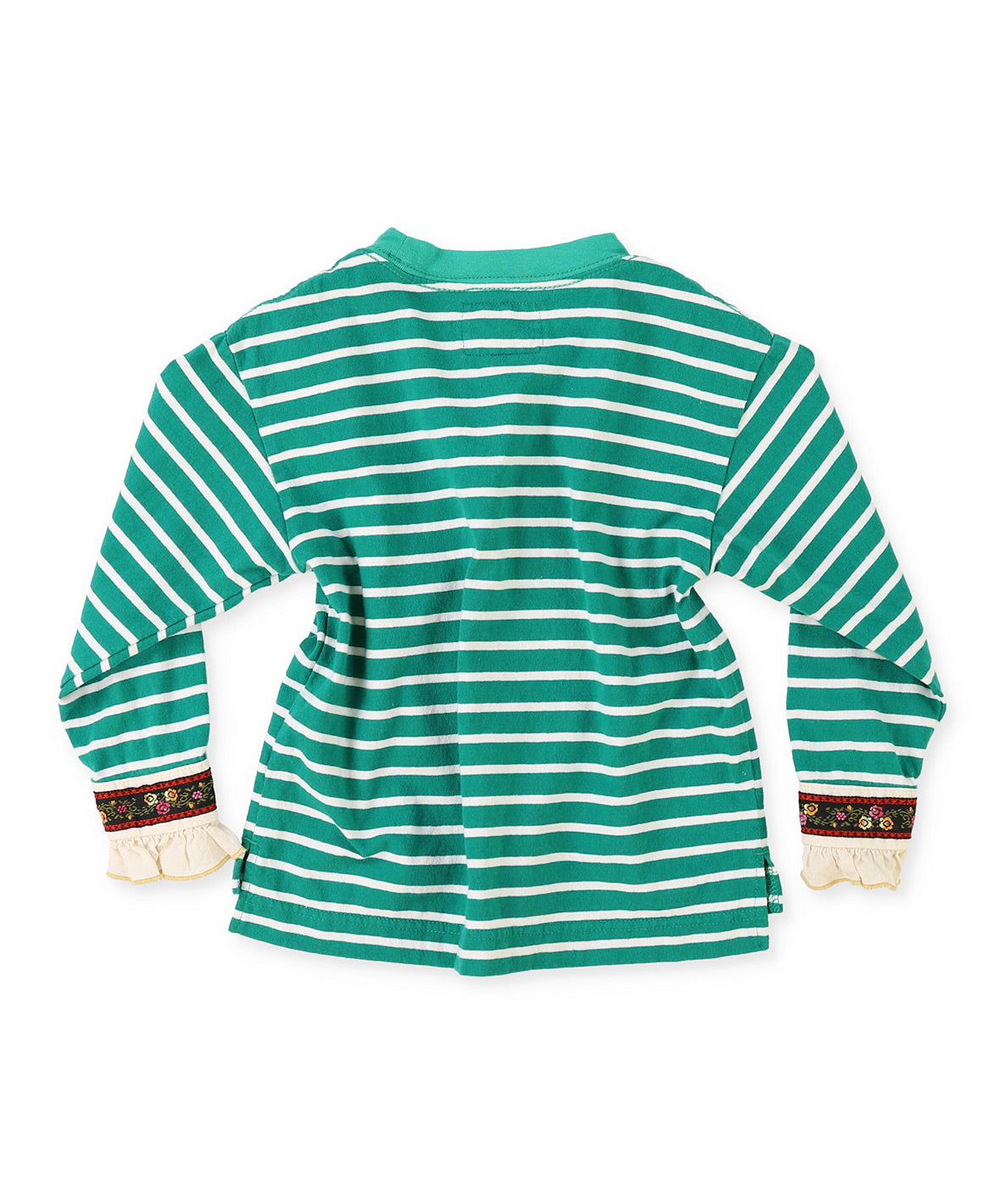 Tyrolean Tape and Striped Long Sleeve Tee