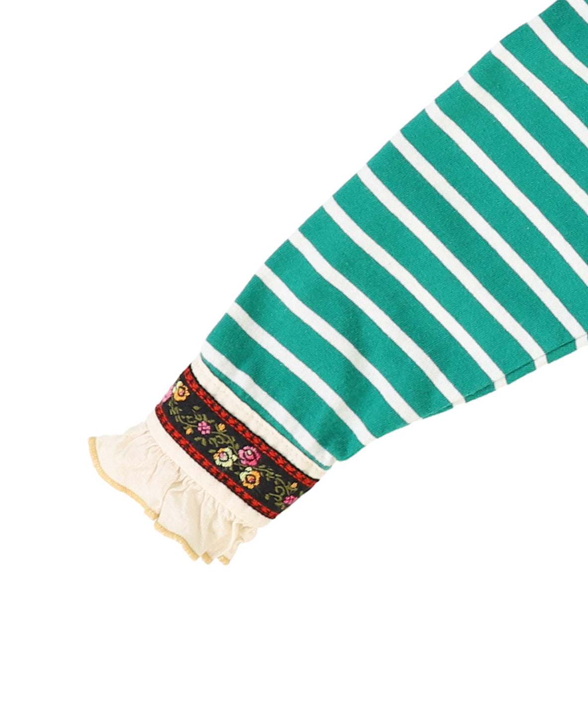 Tyrolean Tape and Striped Long Sleeve Tee