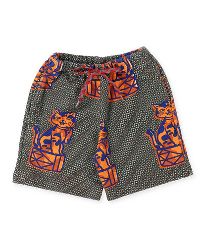 Full-pattern Sweat Shorts