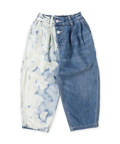 Asymmetry Work Denim Pants