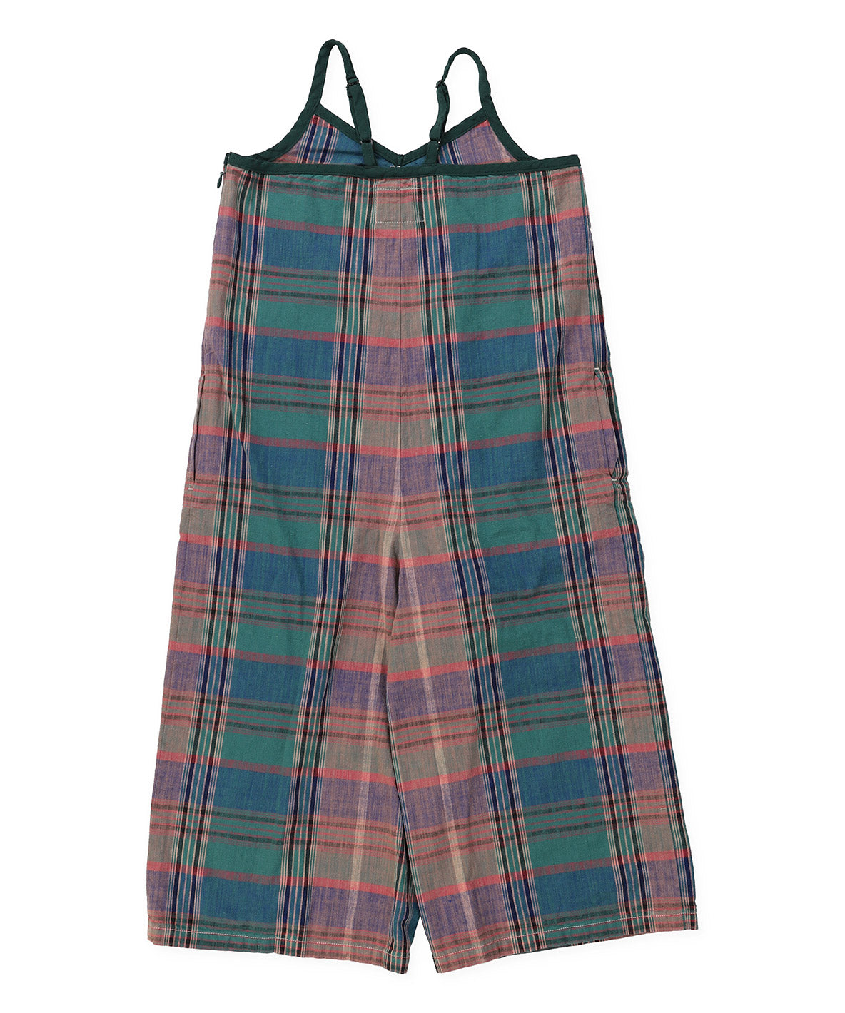 Slub Checked Salopette