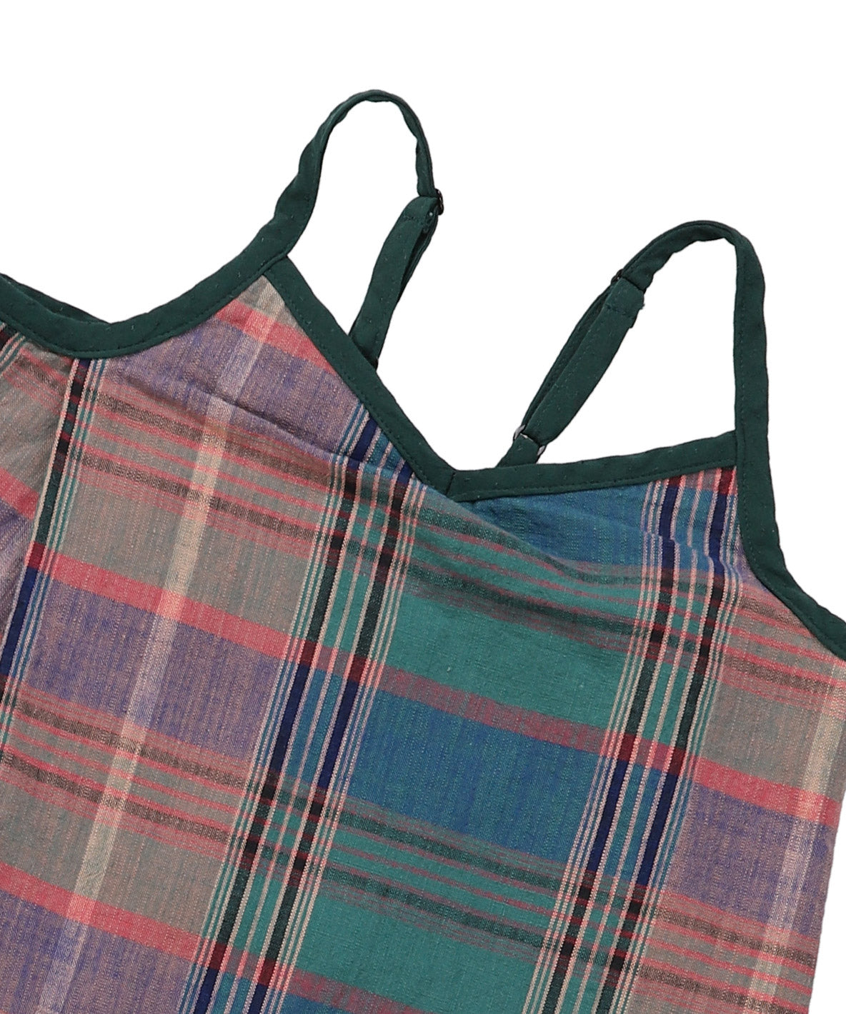 Slub Checked Salopette